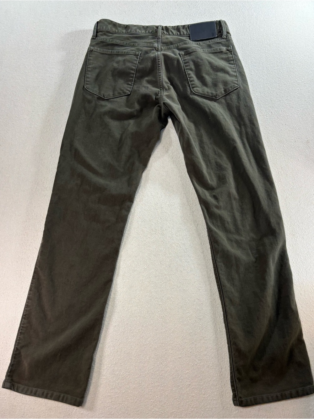 Bonobos Olive Green Stretch Chino Pants Mens 31x32 Slim Straight Casual - Picture 3 of 7
